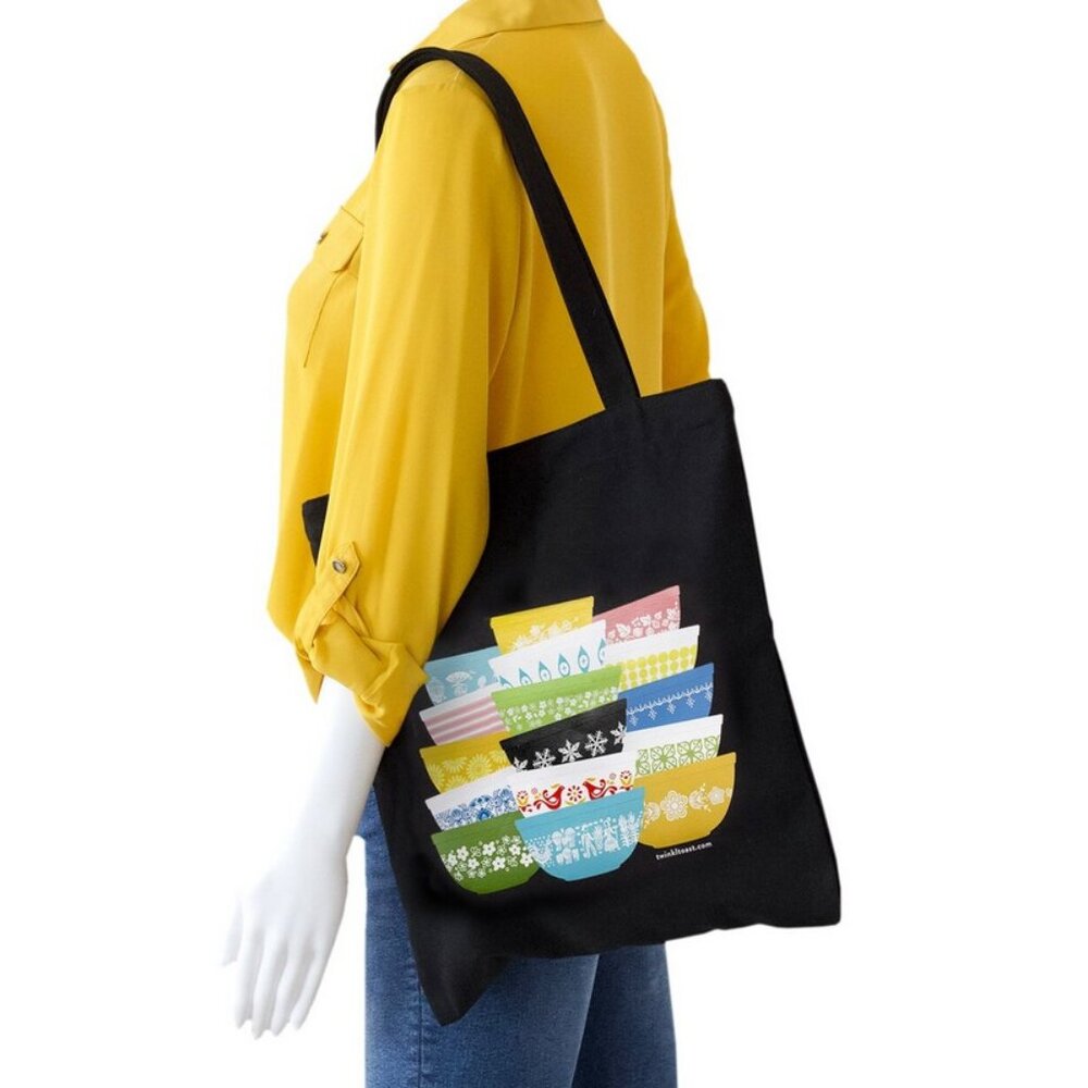 Pyrex Zipper Tote Bag with Pocket